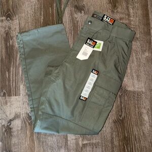 5.11 Tactical Men's Olive Cargo Pants